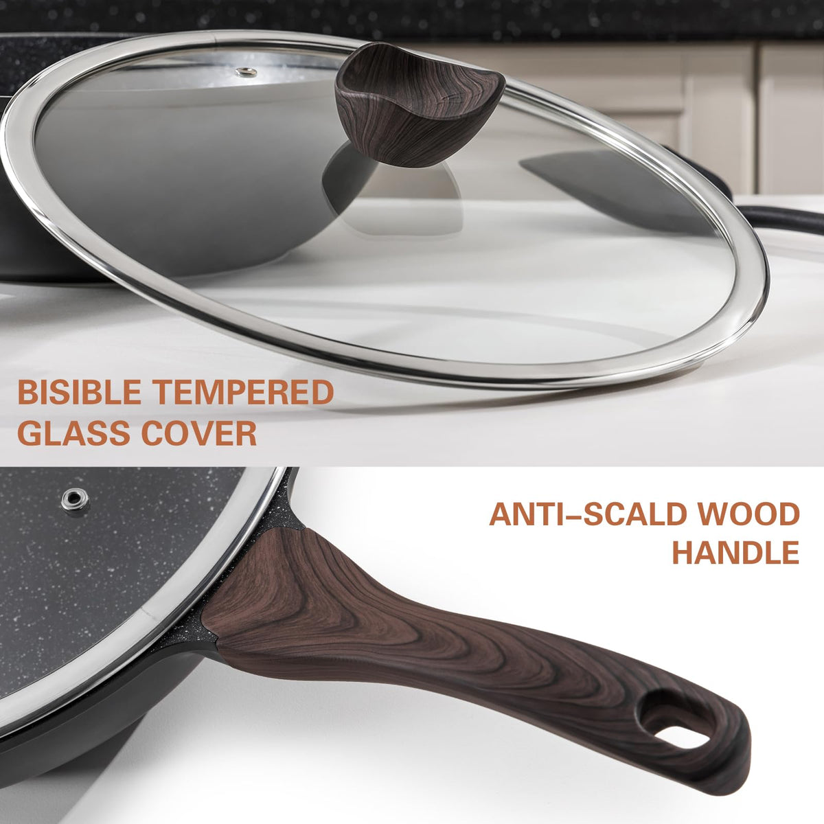 Kordisen rivet-free interior simplifies cleaning after meals.