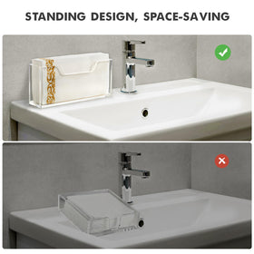 Kordory towel holder with anti-slip bottom keeps towels in place
