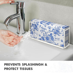 Kordory acrylic towel holder shows clear appearance for easy visibility of towels