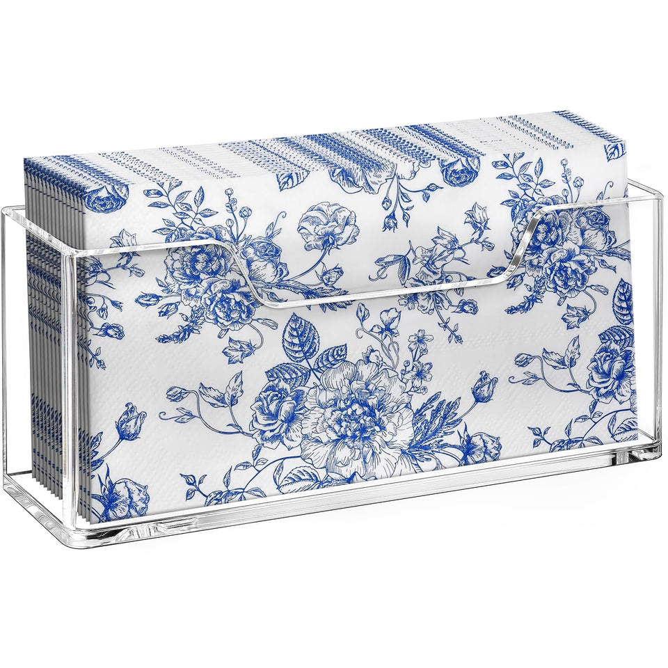 Kordory acrylic towel holder with open design eases loading and protects towels