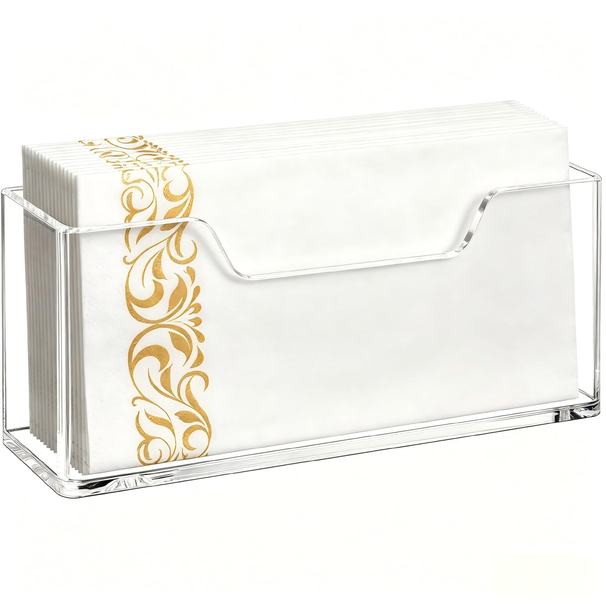 Kordory acrylic towel holder provides vertical storage for compact spaces