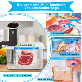 Kosbon food-grade PA+PE bags for BPA-free food storage.