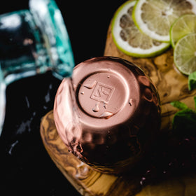 Kosdeg copper cups add style and function to your home bar.