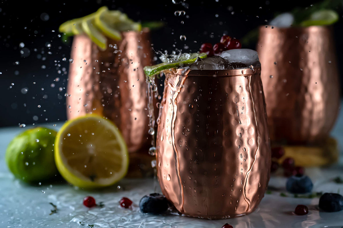 Kosdeg copper cups plastic-free option for a durable daily-use alternative.