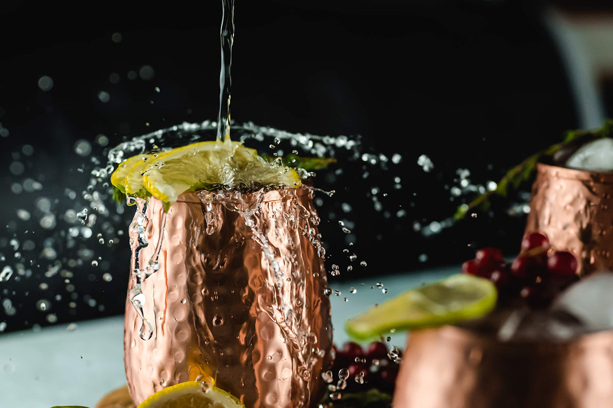 Kosdeg copper cups water-chilled design keeps hydration crisp.