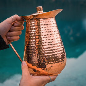 Kosdeg handmade copper jug reflecting artisanal heritage