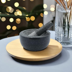 Kota Japan mortar cleans easily by hand after grinding spices or herbs