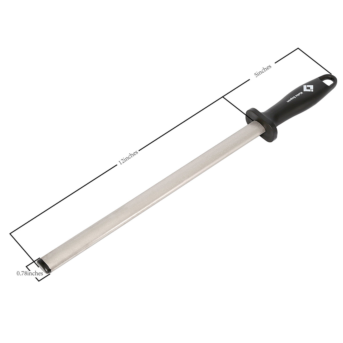 Kota Japan hunting knife sharpener rod ready for field sharpening.
