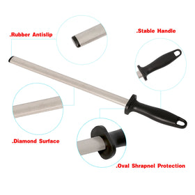 Kota Japan portable sharpening rod suitable for kitchen tasks and travel.