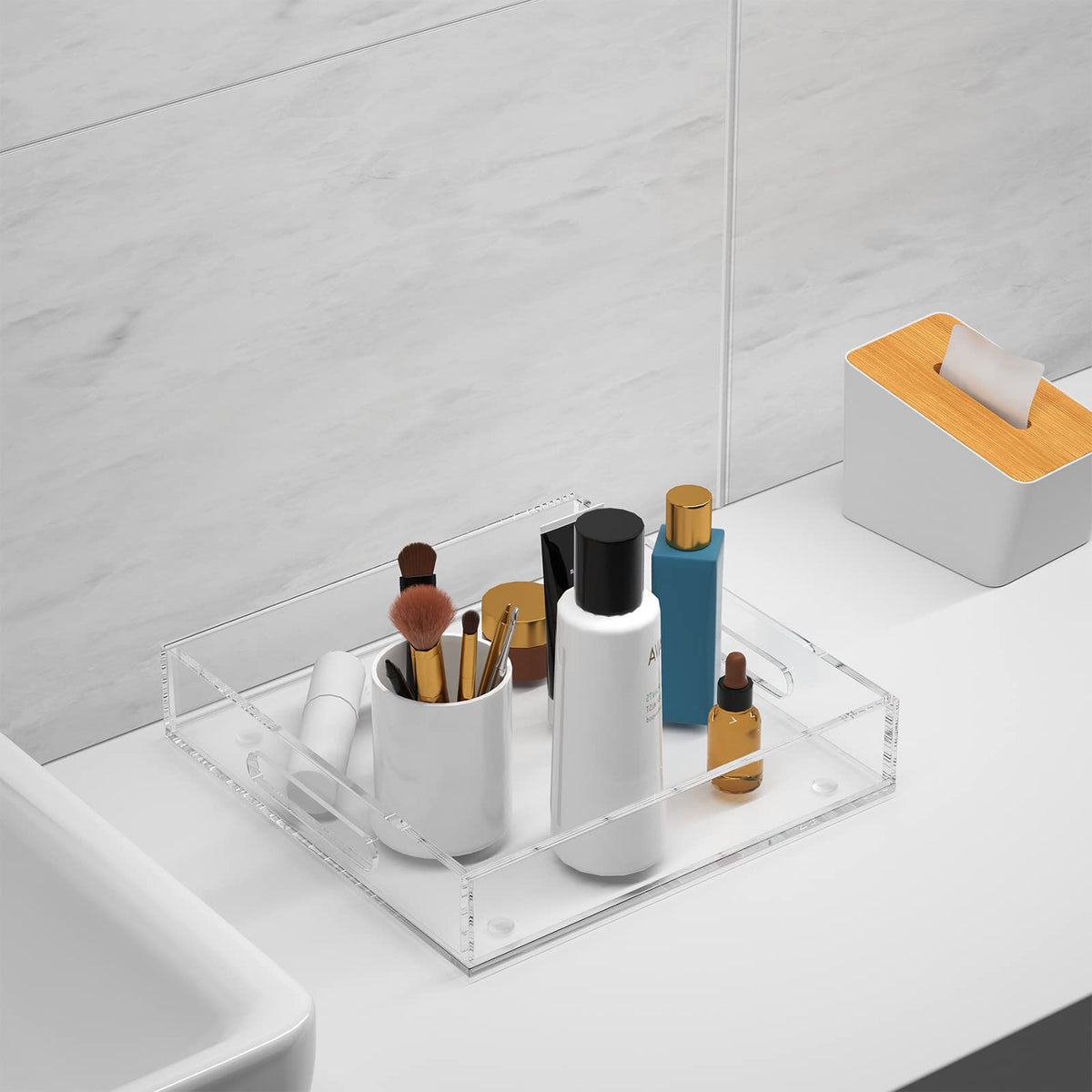 KOTEMON versatile table tray for serving and organizing at home