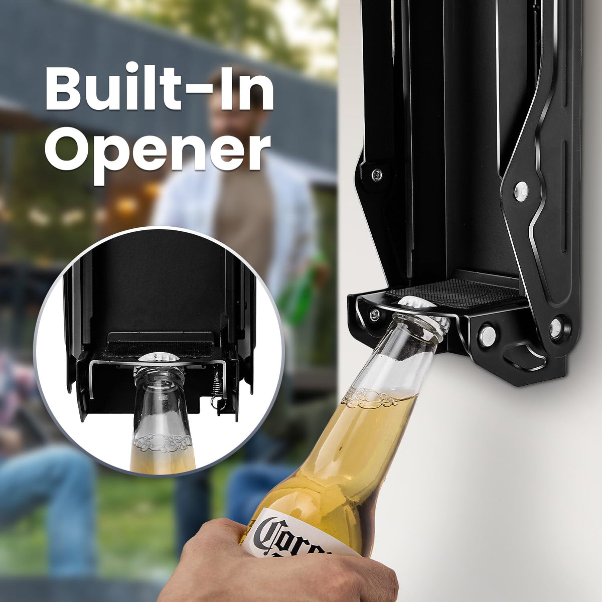 KOTTO heavy-duty steel construction withstands repeated use without wobble.
