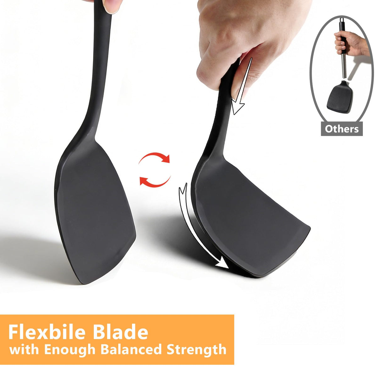 KoudHug dishwasher-safe spatulas for quick cleanup after meals