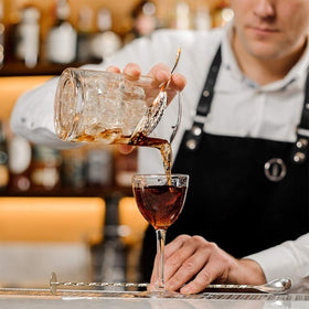 Koviti cocktail strainer set shown together for versatile bar prep.