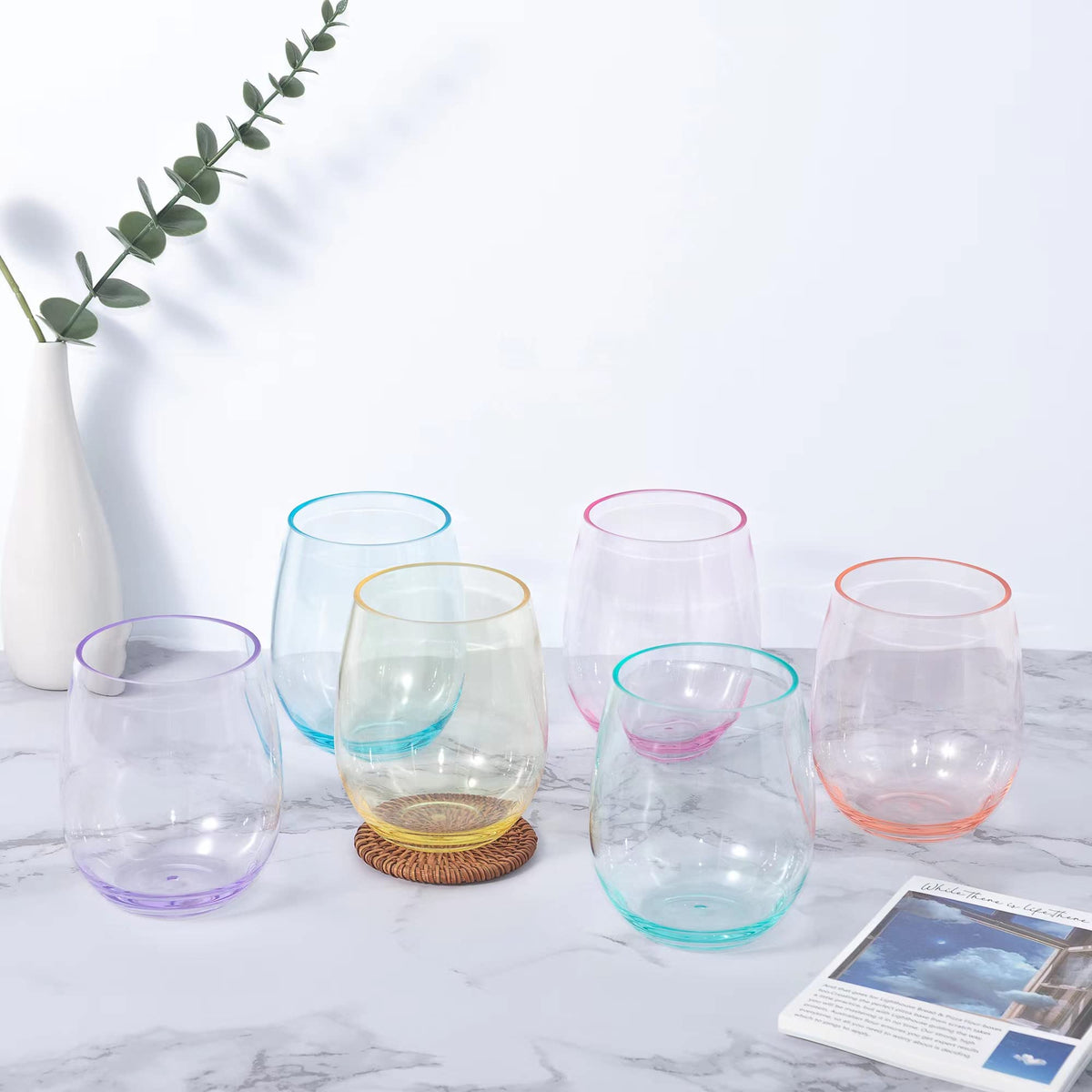 KOXIN-KARLU classic 18-ounce glass in handwashing setup, easy to care for