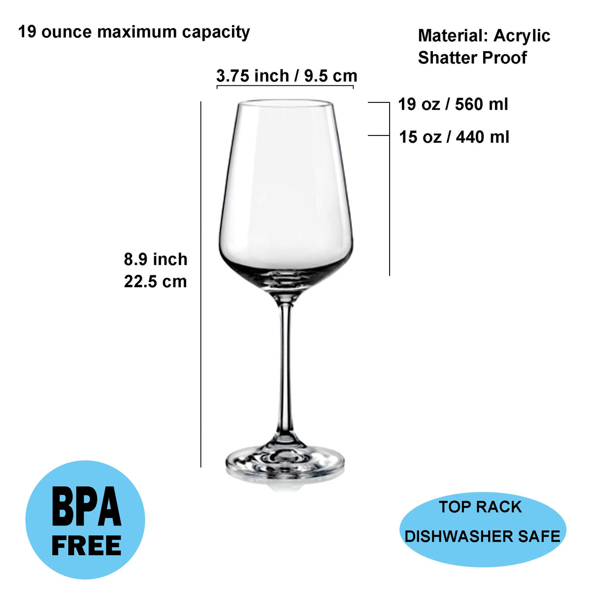 KOXIN-KARLU durable shatterproof acrylic close-up, ideal for safe entertaining.