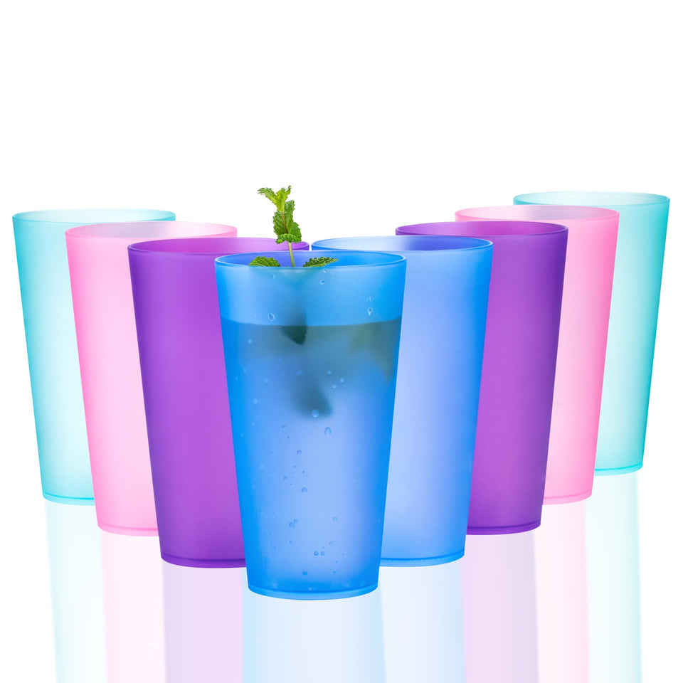 KOXIN-KARLU unbreakable 32oz coastal color tumbler for outdoor entertaining.