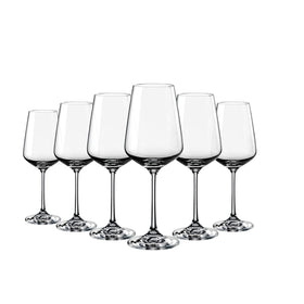 KOXIN-KARLU unbreakable 18oz wine glasses set of 6, clear and reusable.