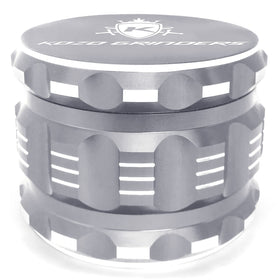 Kozo Grinder Mills aluminum with magnetic lid for secure storage.