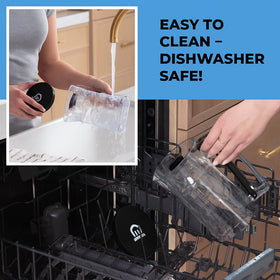 KPKitchen Dispenser with leak-proof valve helps keep counters clean