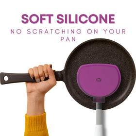 KPKitchen durable silicone turner maintains shape through heavy use.