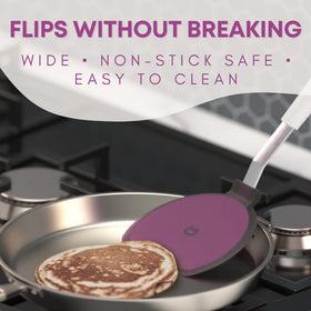 KPKitchen five-and-a-half-inch base slides under delicate foods.