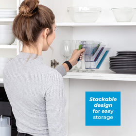 KPKitchen non-slip handle provides secure grip even with wet hands.