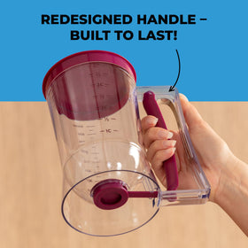 KPKitchen versatile dispenser for waffles, cupcakes, muffins and more