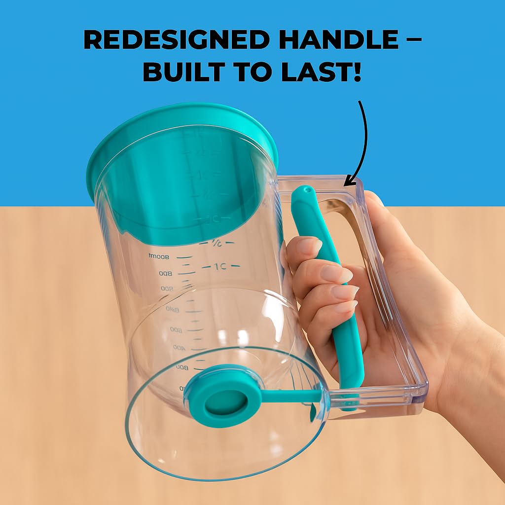 KPKitchen turquoise compact tool for kid-friendly cooking