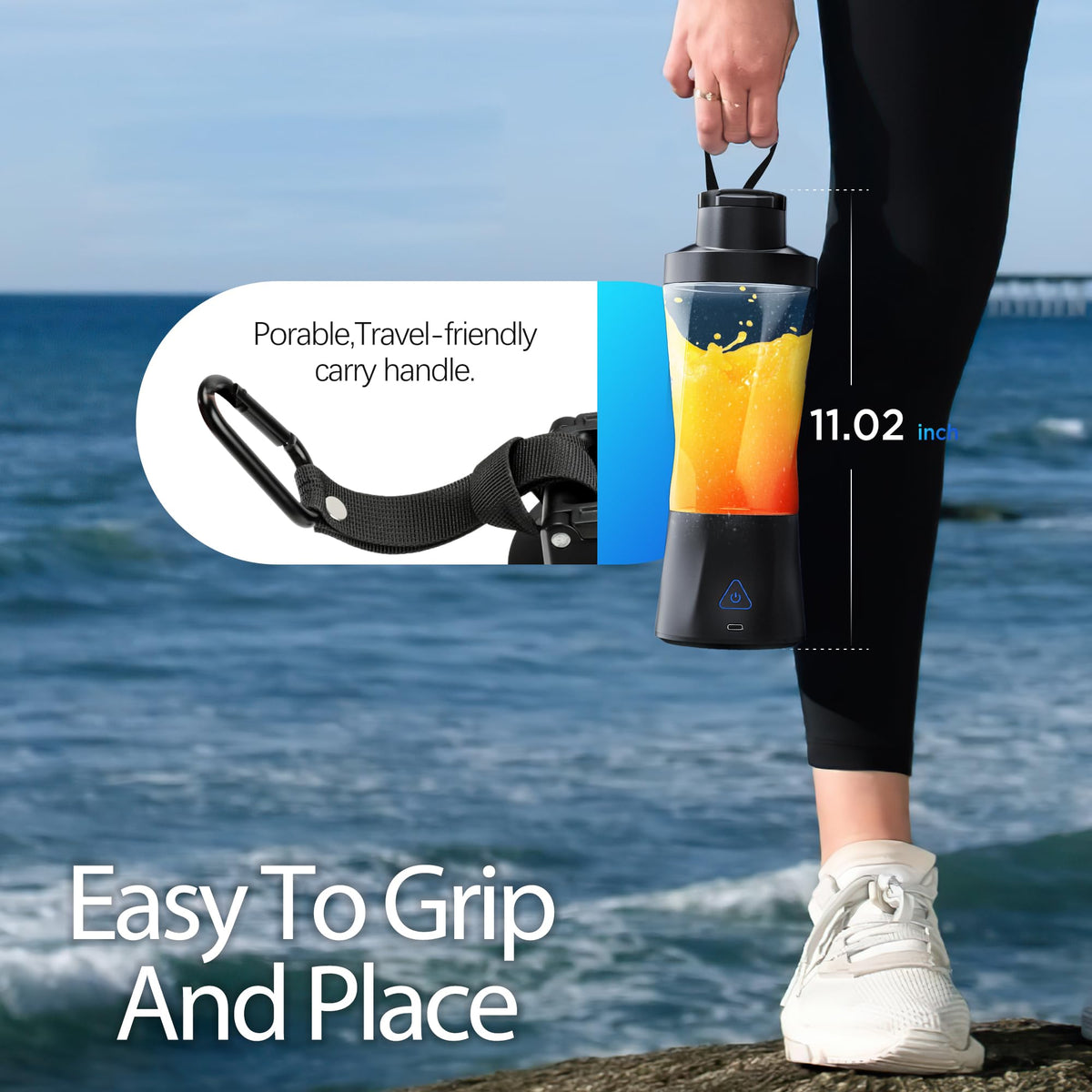 KPMARE self-cleaning function simplifies cleanup after blending