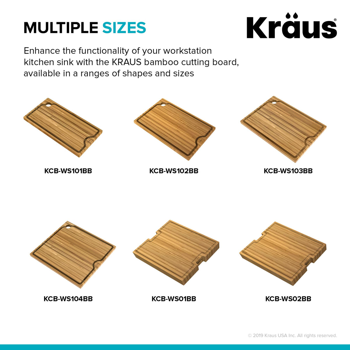 Non-slip base keeps Kraus Kore cutting board steady during chopping