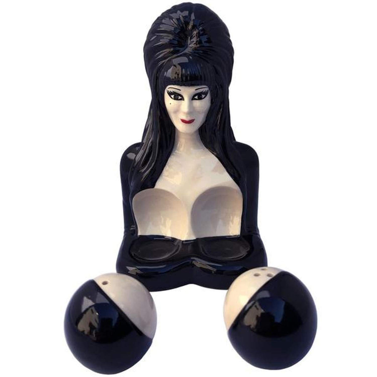 Kreepsville 666 Elvira centerpiece, collectible ceramic decor for horror fans