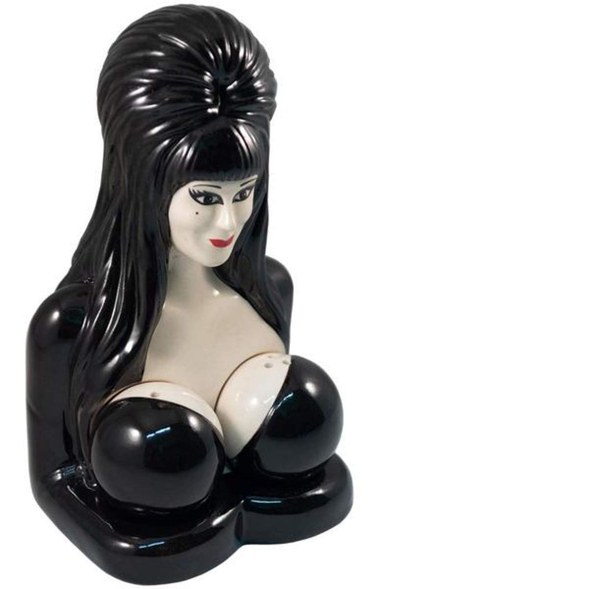Kreepsville 666 Elvira ceramic shaker pair, vibrant kitchen accent