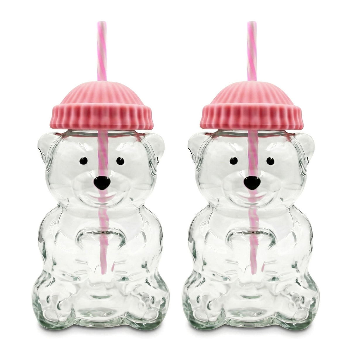 Krewchton Bear Cup 2-pack with playful bear design for daily drinks