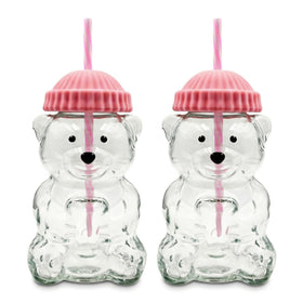 Krewchton Bear Cup 2-pack with playful bear design for daily drinks