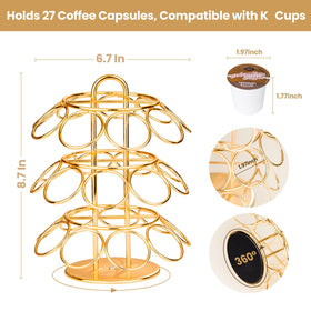 KREWEY modern gold design adds premium aesthetic to any surface.