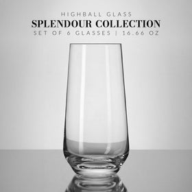 Krosno Splendour crystalline glass close view highlighting clarity and shine