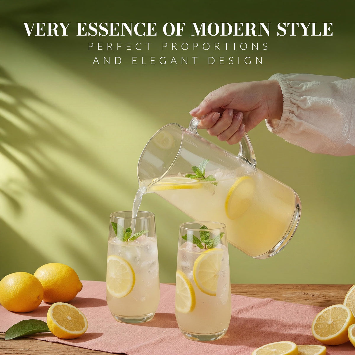 Krosno Splendour glass height 155 mm for a tall, stable presence