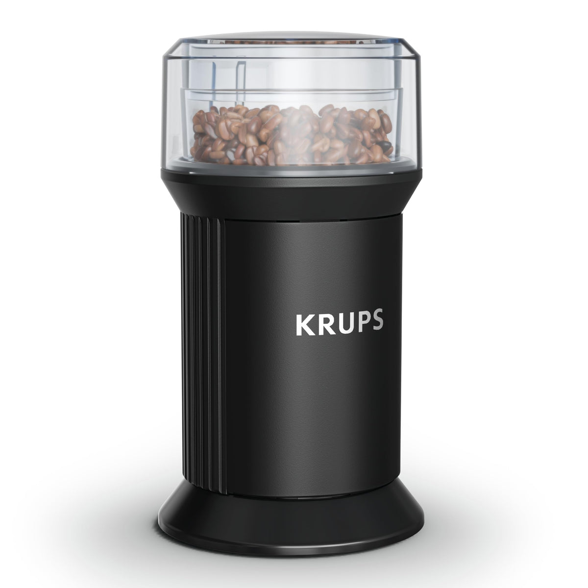 KRUPS electric blade coffee grinder with a 1-6 oz bowl for quick, fresh grounds.