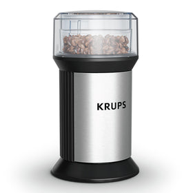 KRUPS electric blade coffee grinder full view showcases compact design for daily use.