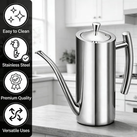 KSENDALO leakproof design keeps countertops clean during meal prep
