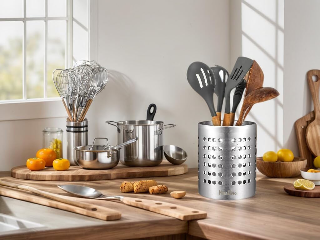 KSENDALO open-drying design promotes airflow to help utensils dry faster.