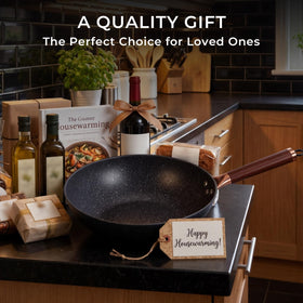 Kseroo detachable handle allows easy storage and serving