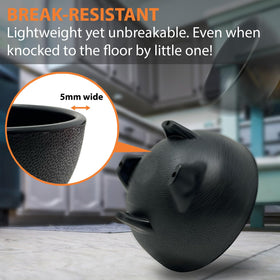 KSEV bowls are BPA-free and dishwasher safe for easy care.