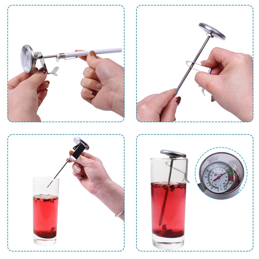 KT THERMO adjustable clip design supports easy temperature viewing.