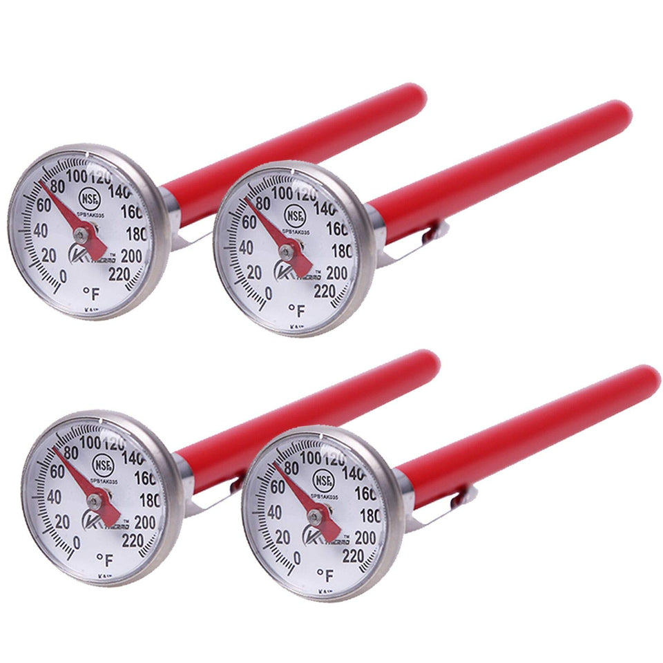 KT THERMO instant-read thermometer with a 1-inch dial for quick, accurate temps.