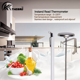 KT THERMO large dial display enables quick temperature checks for drinks.