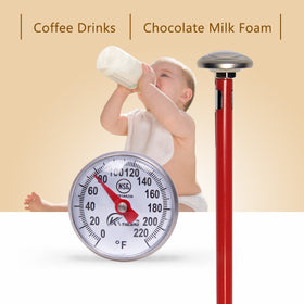 KT THERMO with plastic sleeve clamp keeps the measurement safe.