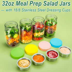 KTKUDY dressing cup close-up highlighting stainless steel design and flavor protection.