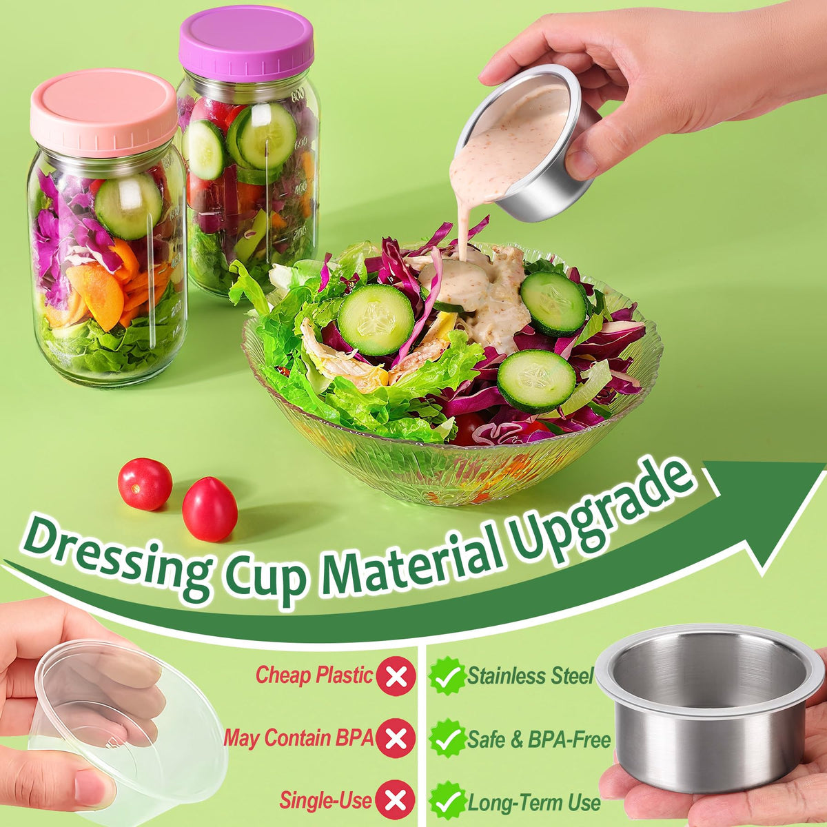 KTKUDY leakproof lunch jar in bag to prevent spills during travel.