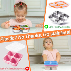 KTKUDY snack prep container supports portion control during busy mornings.